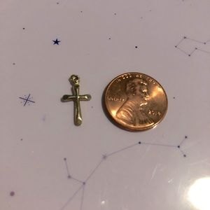 Very small cross charm/pendant